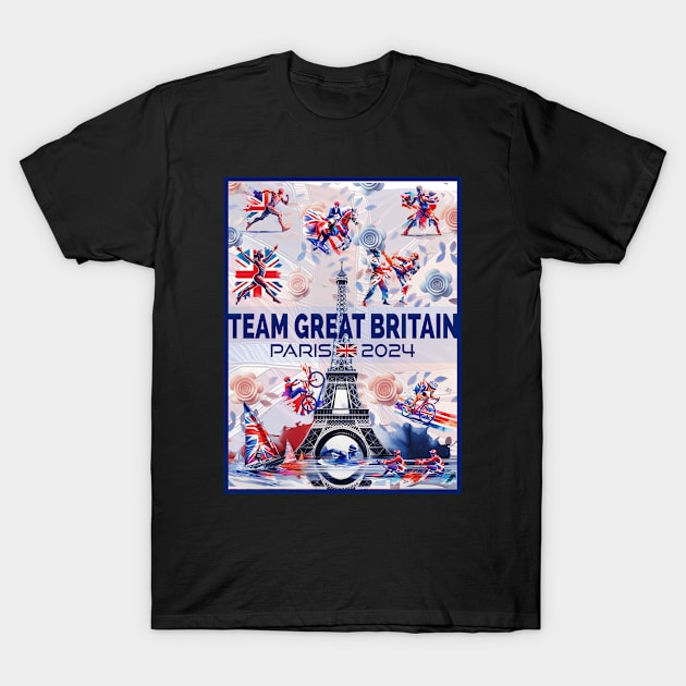 Team Great Britain - 2024 T-Shirt by Dec69 Studio